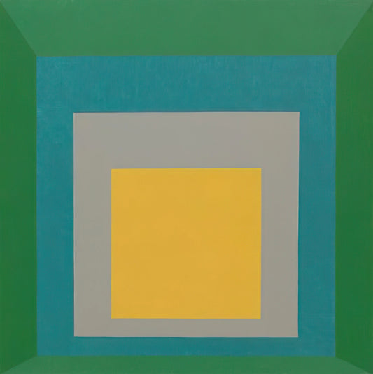 Josef Albers Colors: The Science and Poetry of Interaction - HOMAGE TO THE SQUARE APPARITION 1959 by Josef Albers