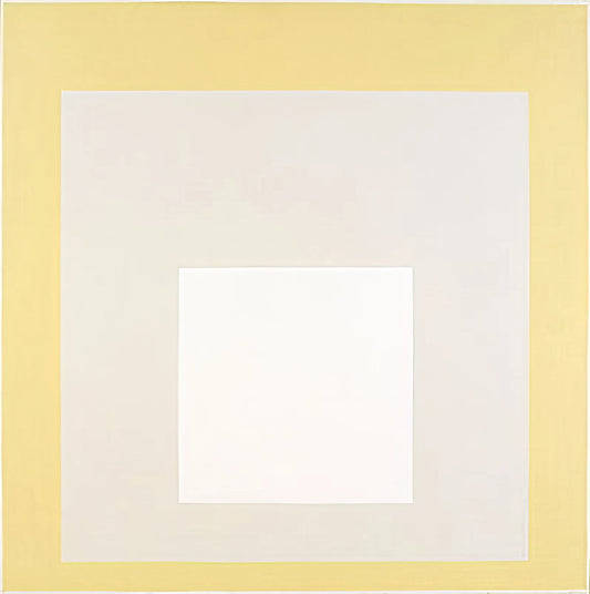 Josef Albers Posters for Sale: A Collector's Guide to Modernist Mastery - HOMAGE TO THE SQUARE 1959 by Josef Albers