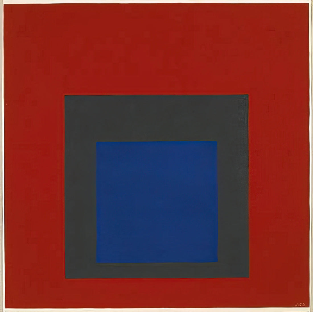 Josef Albers: The Master of Formulation and Articulation in Modern Art - HOMAGE TO THE SQUARE 1950 by Josef Albers