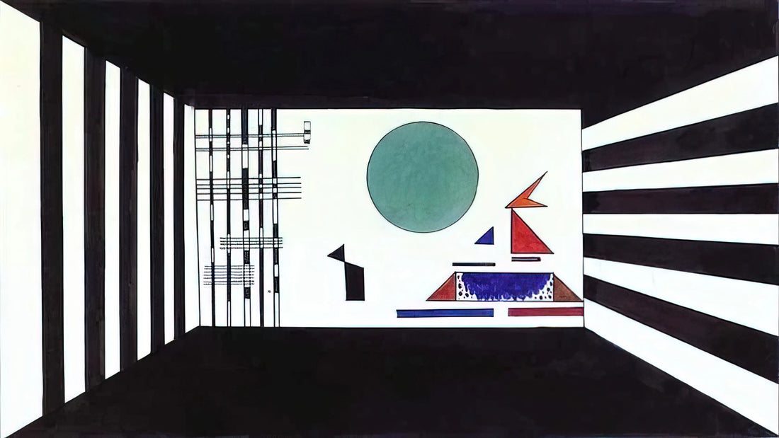 Kandinsky Pop Art: A Modern Reinterpretation of Abstract Expressionism - NOT_DETECTED_189367 by Wassily Kandinsky