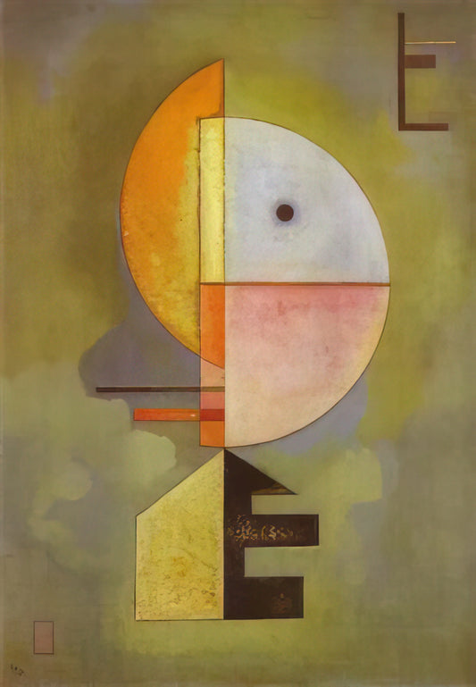 Kandinsky and Bauhaus: The Revolutionary Synthesis of Art and Theory - UPWARD 1929 by Wassily Kandinsky