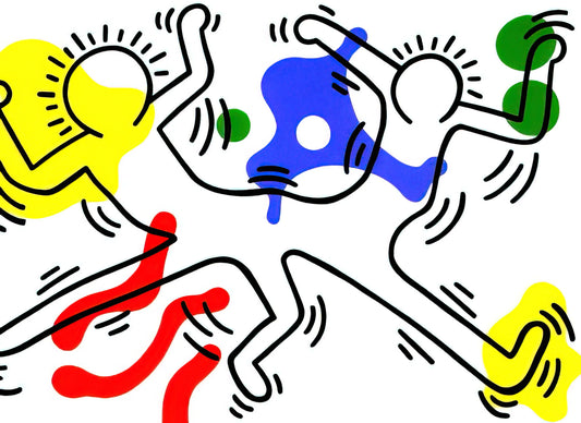 Keith Haring Untitled 1983: Decoding the Iconic Work and Its Legacy - UNTITLED 1986 by Keith Haring
