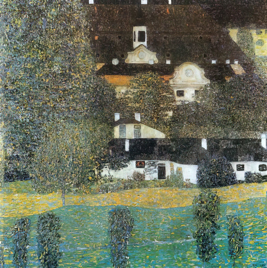 Klimt Poster Print: A Curator's Guide to Acquiring Museum-Quality Art for Your Space - SCHLOSS KAMMER AM ATTERSEE II 1909 by Gustav Klimt