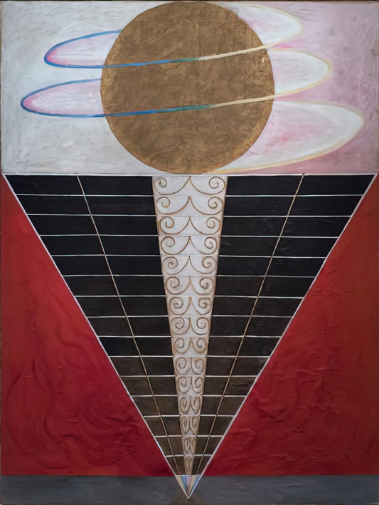 Klimt Poster: A Guide to the Artist's Iconic Works and How to Display Them - ALTARPIECE NO 2 1915 by Hilma af Klint