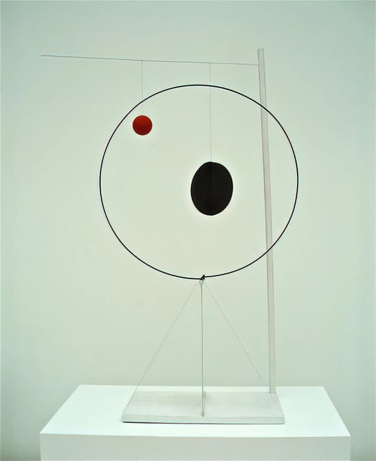 LACMA Calder Poster: A Collector's Guide to the Iconic Modernist Print - OBJECT WITH RED BALL 1931 by Alexander Calder