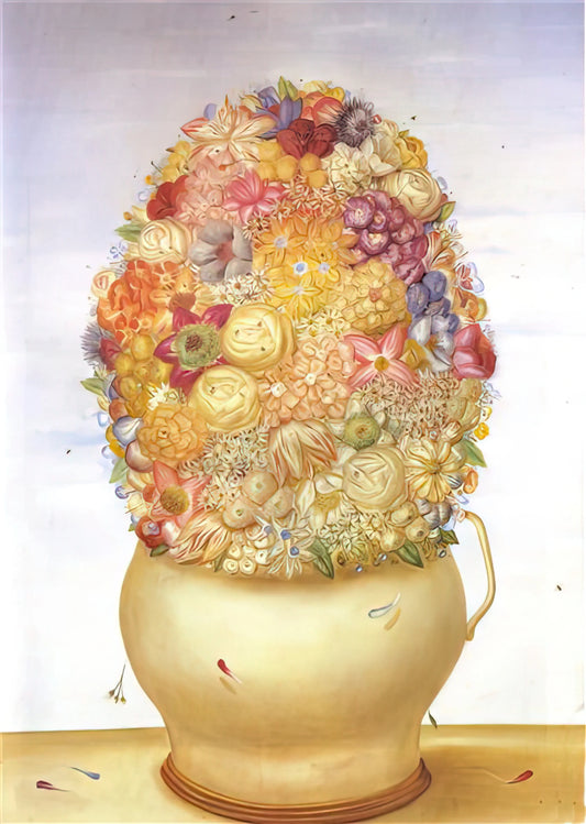 La Corrida Botero: The Bullfight in Fernando Botero's Monumental Art - FLOWER POT by Fernando Botero