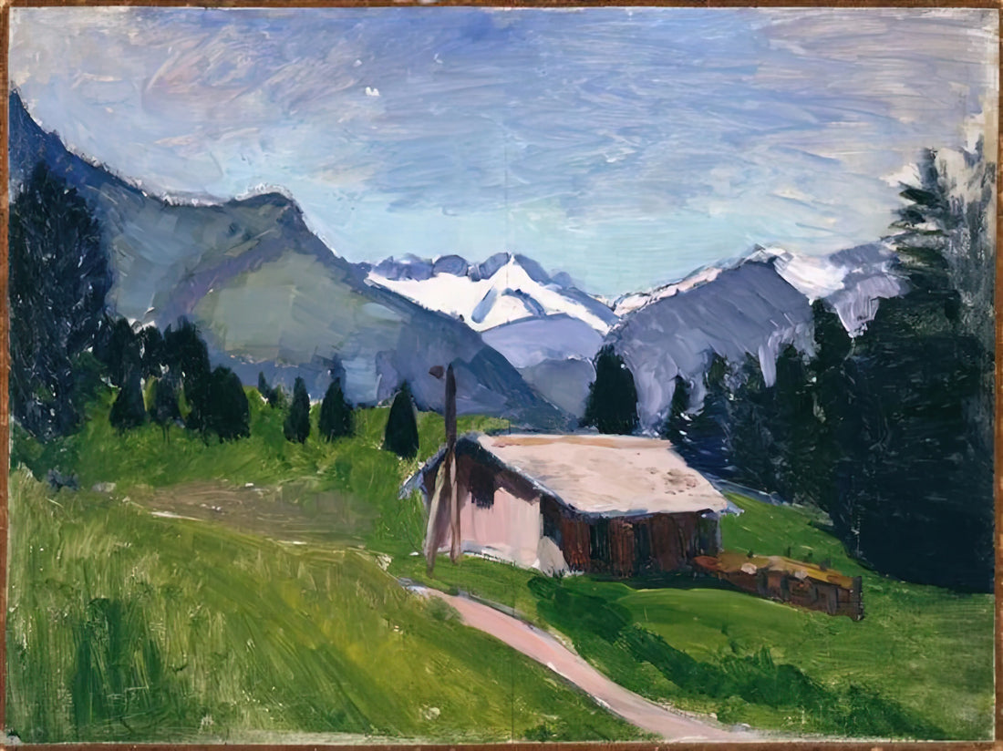 Large Matisse Poster: A Curator's Guide to Selecting and Displaying Henri Matisse's Iconic Works - SAVOY ALPS 1901 by Henri Matisse