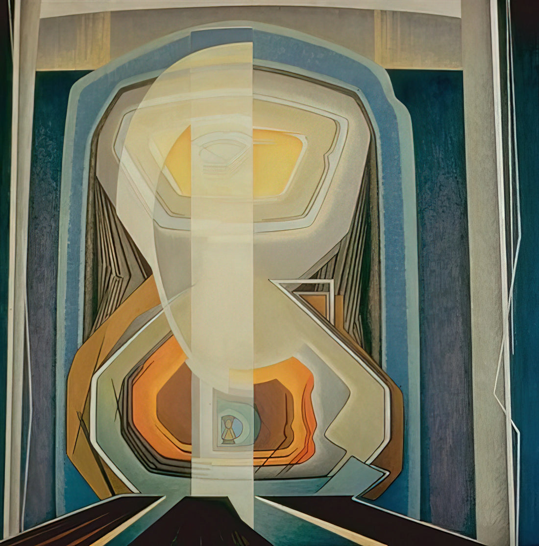 Lawren Harris Images: Exploring the Visionary Landscapes of Canada's Iconic Painter - Abstract Painting #20 - 1942 by Lawren Harris