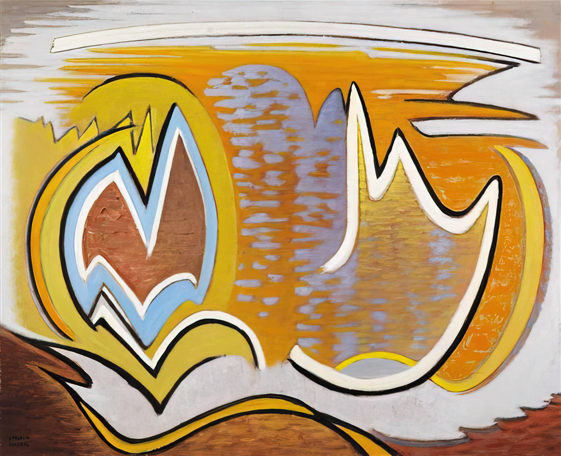 Lawren Harris Lake Superior 1923: A Masterpiece of Canadian Modernism - Abstract - Abstract Art by Lawren Harris