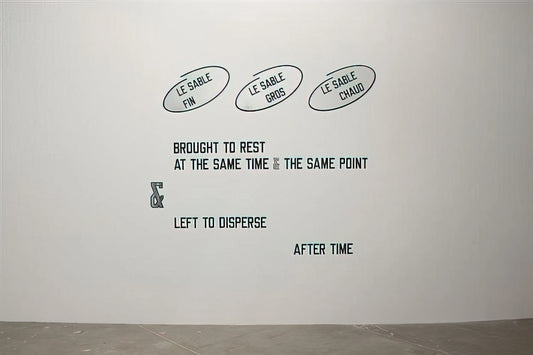 Lawrence Weiner Prints: The Language of Conceptual Art in Your Space - Le sable fin... - 2008 by Lawrence Weiner