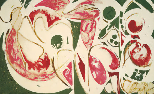 Lee Krasner Framed Canvas Print: A Collector's Guide to Modernist Legacy - The Sun Woman II by Lee Krasner