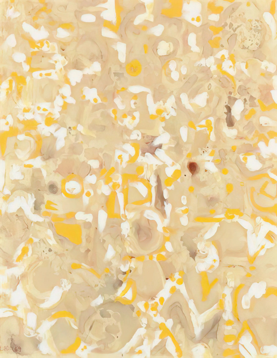 Lee Krasner Pollock: The Abstract Expressionist Pioneer Beyond Jackson's Shadow - Hieroglyphs No. 12 by Lee Krasner