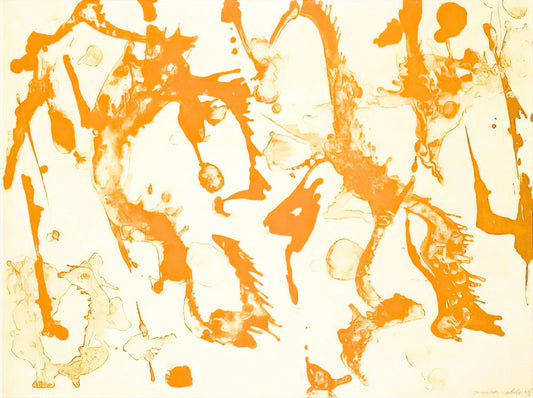 Lee Krasner Retrospective: Reassessing the Abstract Expressionist Pioneer - Gold Stone by Lee Krasner
