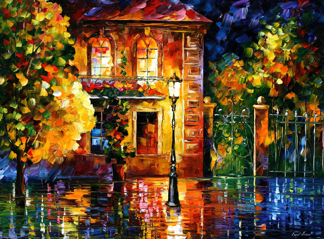 Leonid Afremov: The Master of Vibrant Palette Knife Paintings and Where to Find His Art - Leonid Afremov by Leonid Afremov