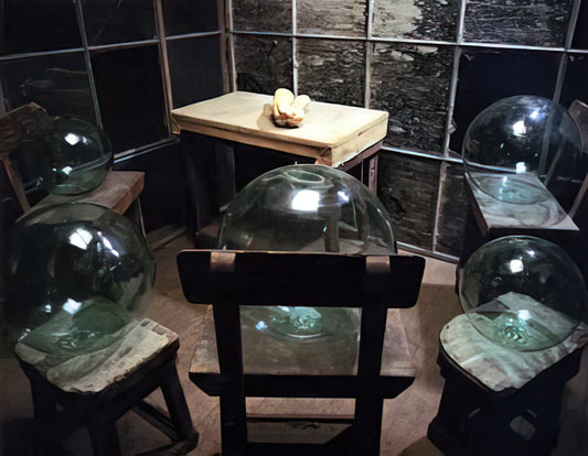 Louise Bourgeois at SFMOMA: A Deep Dive into the Artist's Legacy and Iconic Works - CELL GLASS SPHERES AND HANDS 1993 by Louise Bourgeois