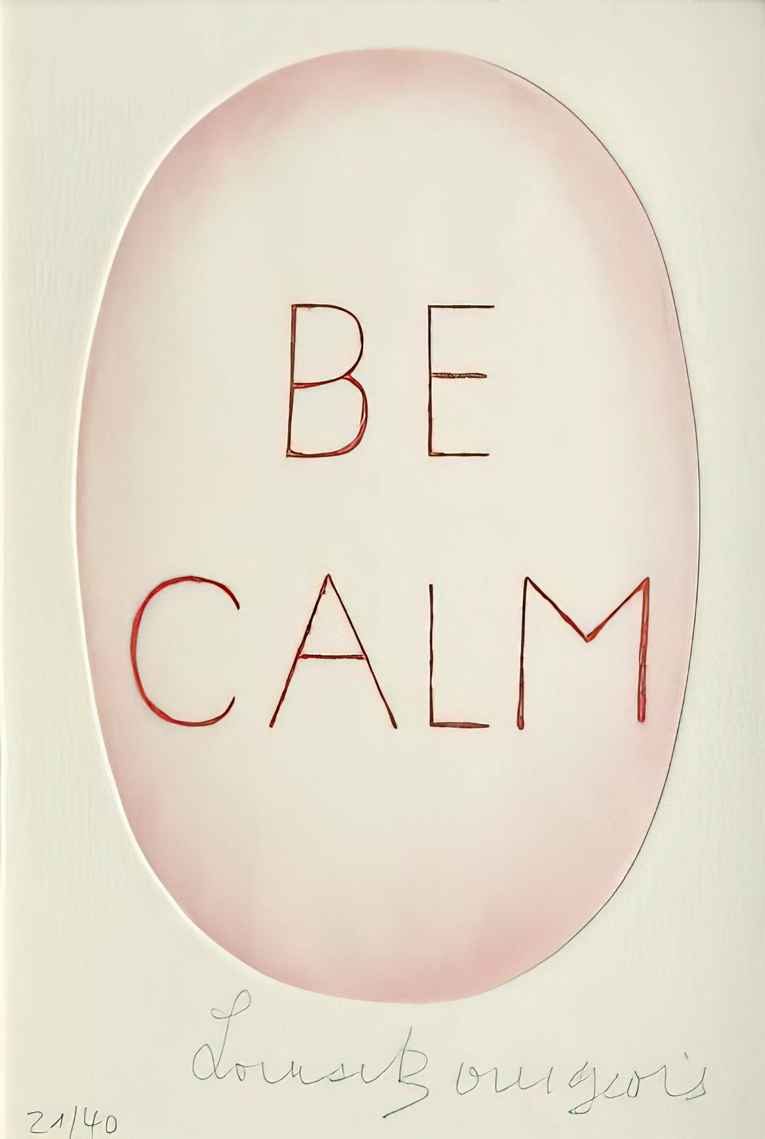 Louise Bourgeois at the Met Museum: Exploring the Artist's Profound Legacy Through Art Prints - BE CALME OCTOBER 1ST 31ST by Louise Bourgeois