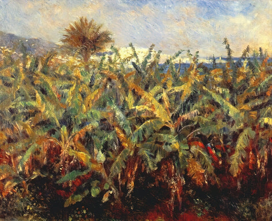 Luncheon of the Boating Party Print: A Masterpiece of Impressionist Joy - Field of Banana Trees by Pierre-Auguste Renoir