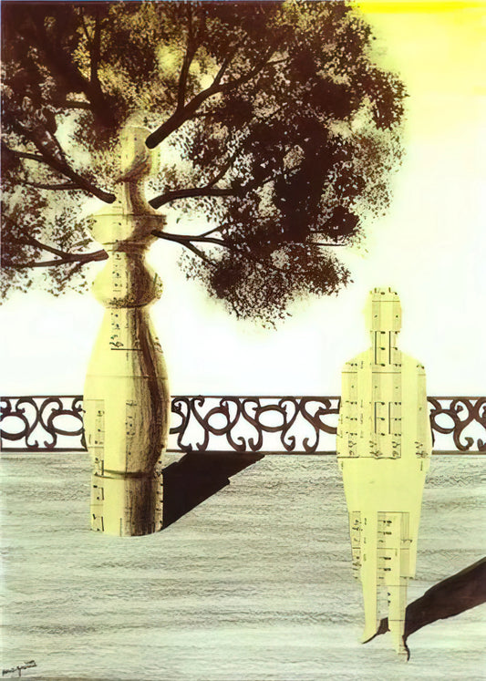 Magritte Inspired Art: A Curator's Guide to Surrealist Legacy and Modern Interpretations - UNTITLED by Rene Magritte