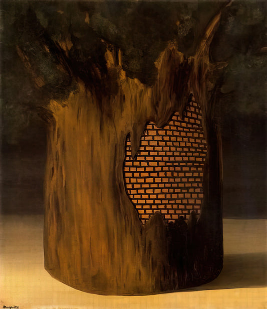 Magritte Price Guide: Understanding the Value of René Magritte Art Prints and Collectibles - THRESHOLD OF FOREST 1926 by Rene Magritte