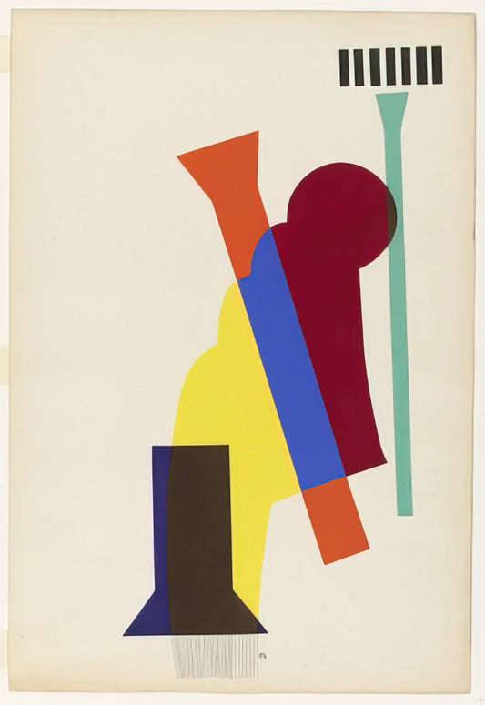 Man Ray Posters for Sale: A Collector's Guide to Surrealist Masterpieces - CONCRETE MIXER FROM THE PORTFOLIO REVOLVING DOORS 1926 by Man Ray