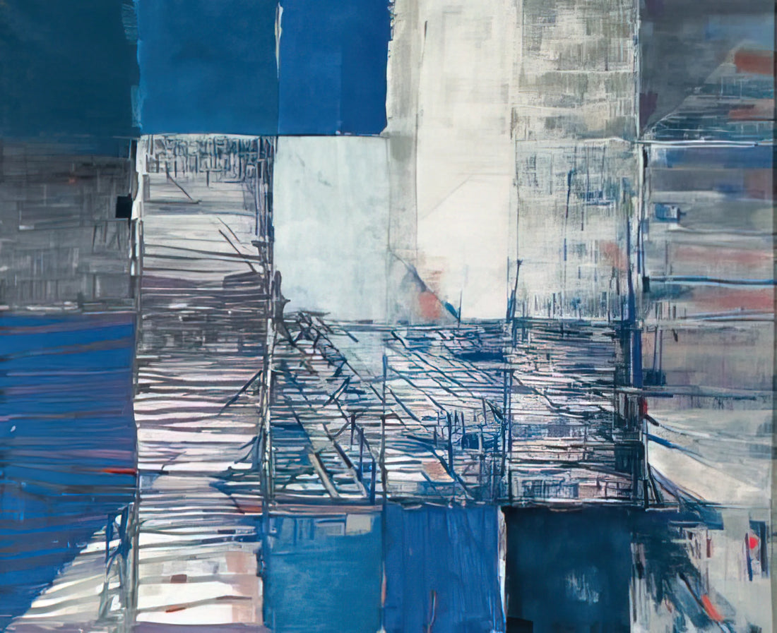 Maria Helena Vieira da Silva: The Labyrinthine Vision of a Modernist Master - Dislocation du labyrinthe - Tachisme by Maria Helena Vieira da Silva