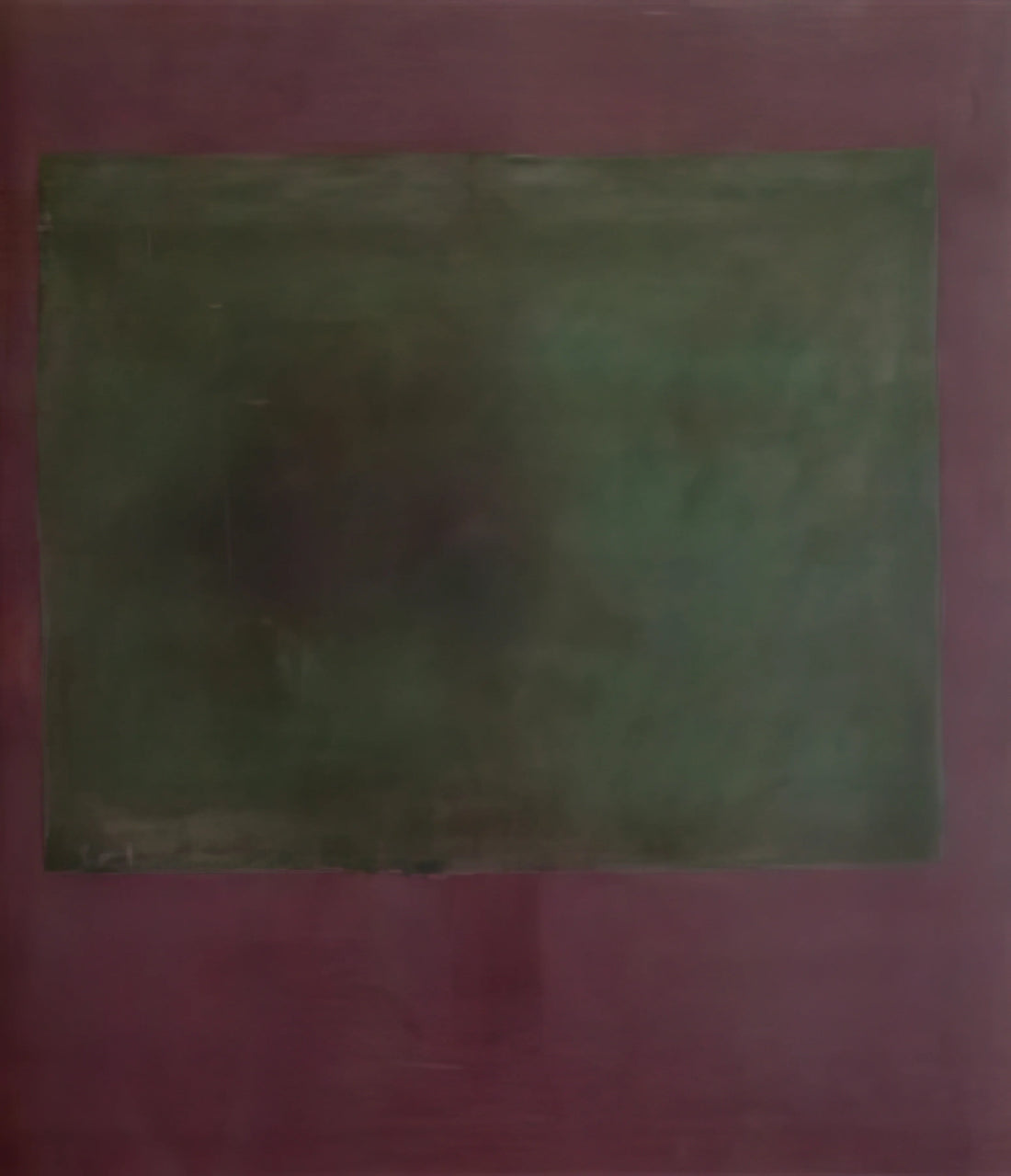 Mark Rothko Canvas Reproductions: A Curator's Guide to Owning Abstract Expressionist Masterpieces - Untitled Green on Maroon - 1961 by Mark Rothko