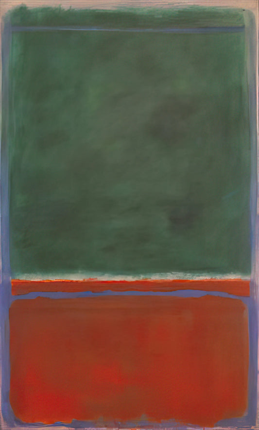 Mark Rothko Early Paintings: The Formative Years of an Abstract Master - Green and Maroon - 1953 by Mark Rothko
