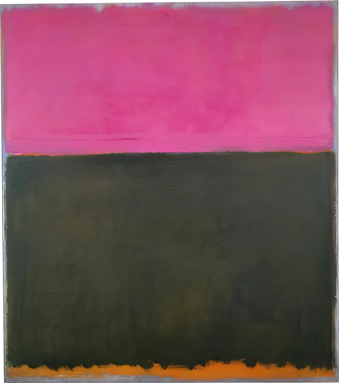 Mark Rothko Oil on Canvas: The Sublime Power of Color Field Painting - Untitled - 1953 by Mark Rothko