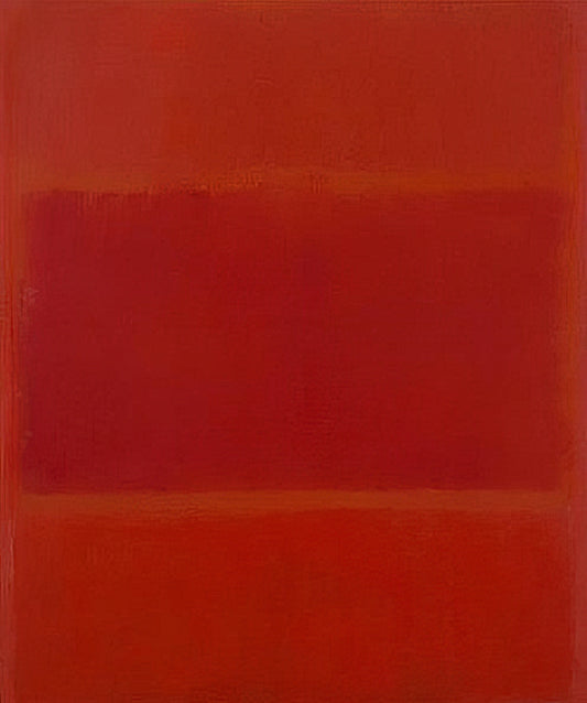 Mark Rothko Taschen: The Definitive Guide to the Artist's Monumental Publications - Red and Orange - 1955 by Mark Rothko