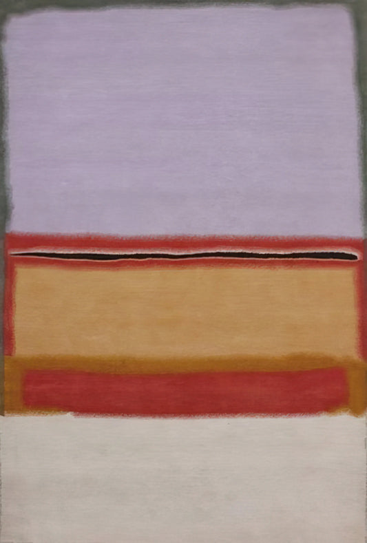Mark Rothko's Four Seasons Restaurant Paintings: A Lost Masterpiece of Abstract Expressionism - Orange over Violet - 1968 by Mark Rothko