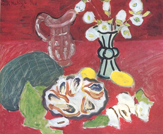 Matisse 1944: The Artist's Late Period and Its Enduring Legacy - STILL LIFE WITH SHELLFISH 1940 by Henri Matisse