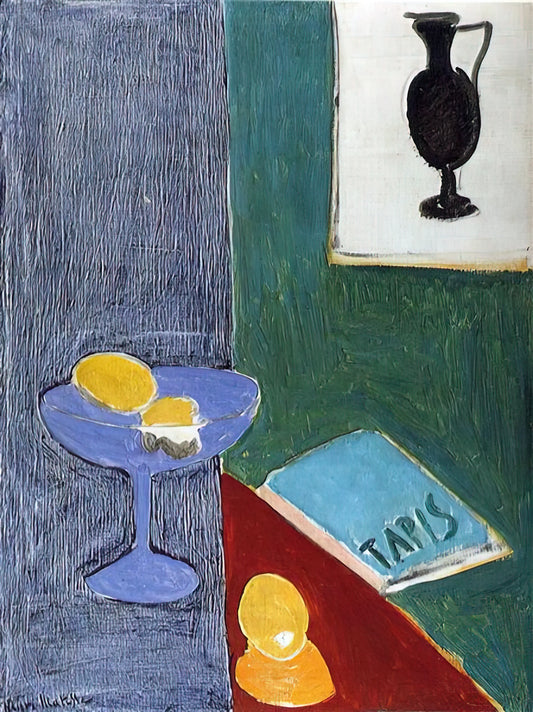 Matisse La Musique Print: A Symphony of Color and Form in Modern Art - STILL LIFE 14 by Henri Matisse