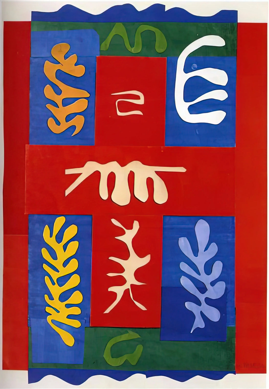 Matisse Pen and Ink Drawings: The Master's Line in Motion - CUT OUTS 4 by Henri Matisse