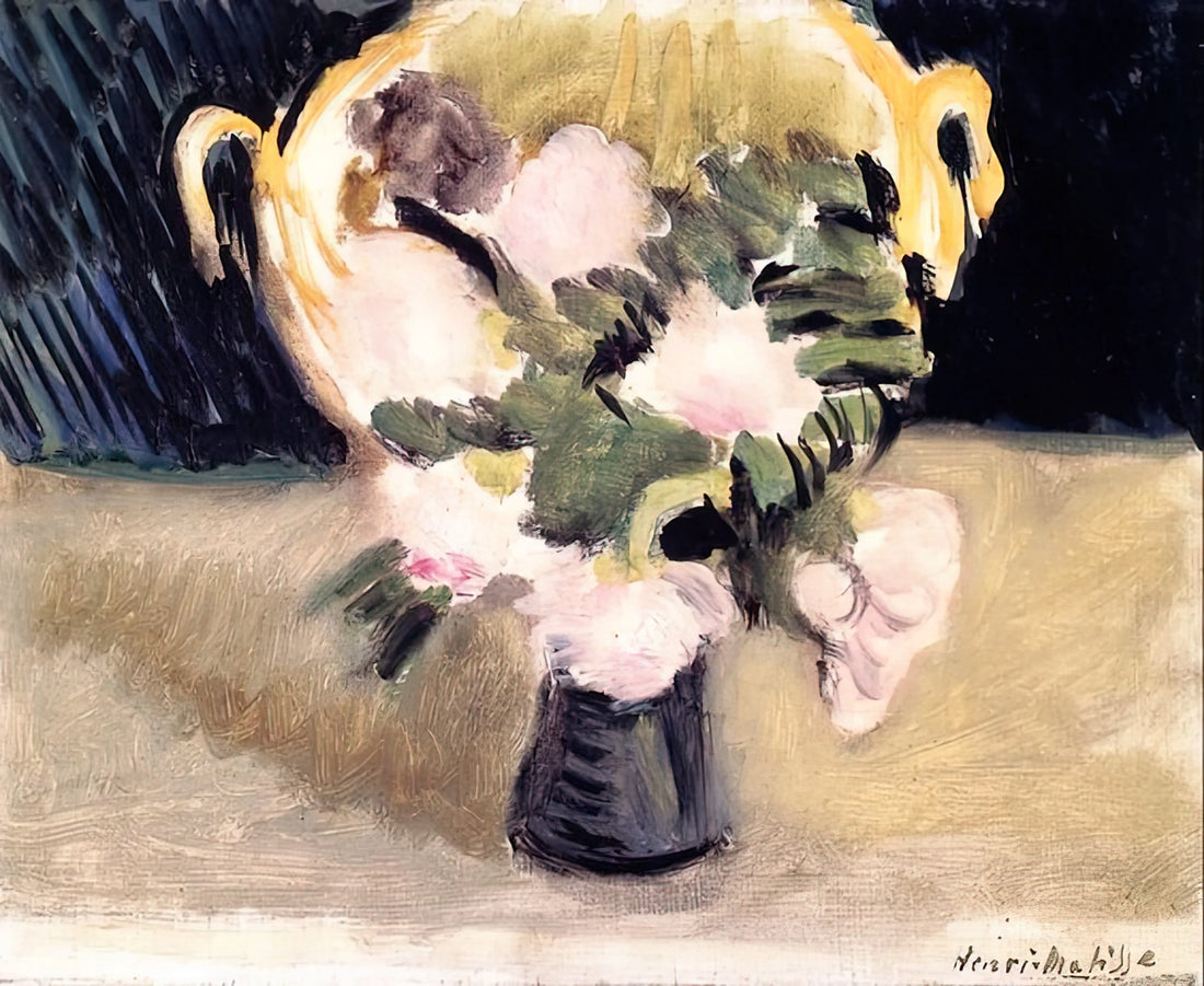 Matisse Print Tate: A Collector's Guide to Henri Matisse's Iconic Works and Museum-Quality Reproductions - FLOWERS 1919 by Henri Matisse