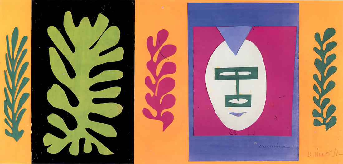 Matisse Sleeping Woman: A Masterpiece of Modernist Serenity and Form - THE ESCHIMO 1947 by Henri Matisse