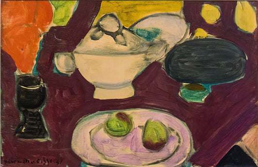 Matisse The Plain Tree Framed Print: A Collector's Guide to Fauvist Mastery - STILL LIFE 1941 by Henri Matisse