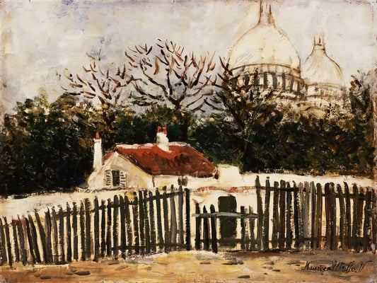 Maurice Utrillo Valadon: The Troubled Genius of Montmartre's Streets - SACRE COEUR 2 by Maurice Utrillo