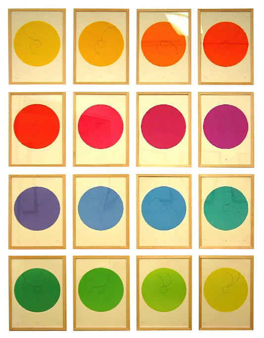 Max Bill Hand Wound: The Intersection of Art, Design, and Precision - Constellations - 1974 by Max Bill