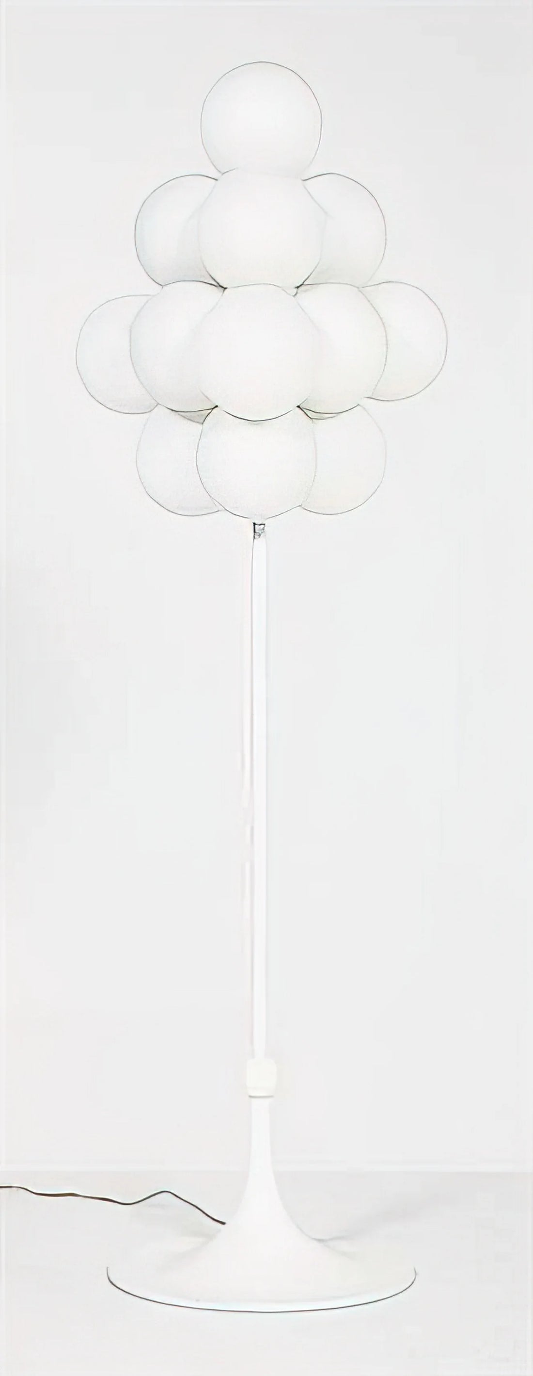 Max Bill's Olympic Poster: A Masterpiece of Swiss Concrete Art and Design Legacy - Floor Lamp - 1960 by Max Bill