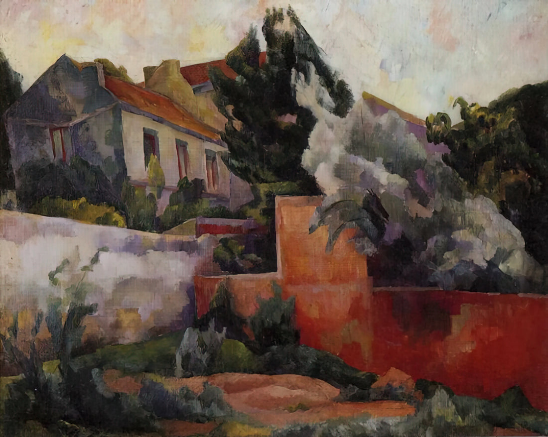 Mexican Muralists Orozco, Rivera, Siqueiros: The Revolutionary Triumvirate of Public Art - THE OUTSKIRTS OF PARIS 1918 by Diego Rivera