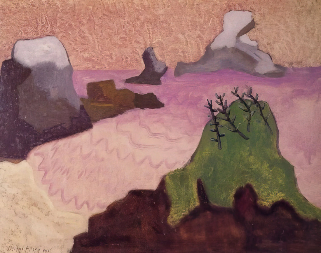 Milton Avery Paintings: The Quiet Revolutionary of American Modernism - Oregon Coast - 1947 by Milton Avery