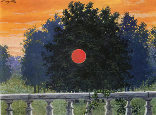 Monsieur René Magritte: The Surrealist Master of Mystery and Meaning - BANQUET 1955 by Rene Magritte