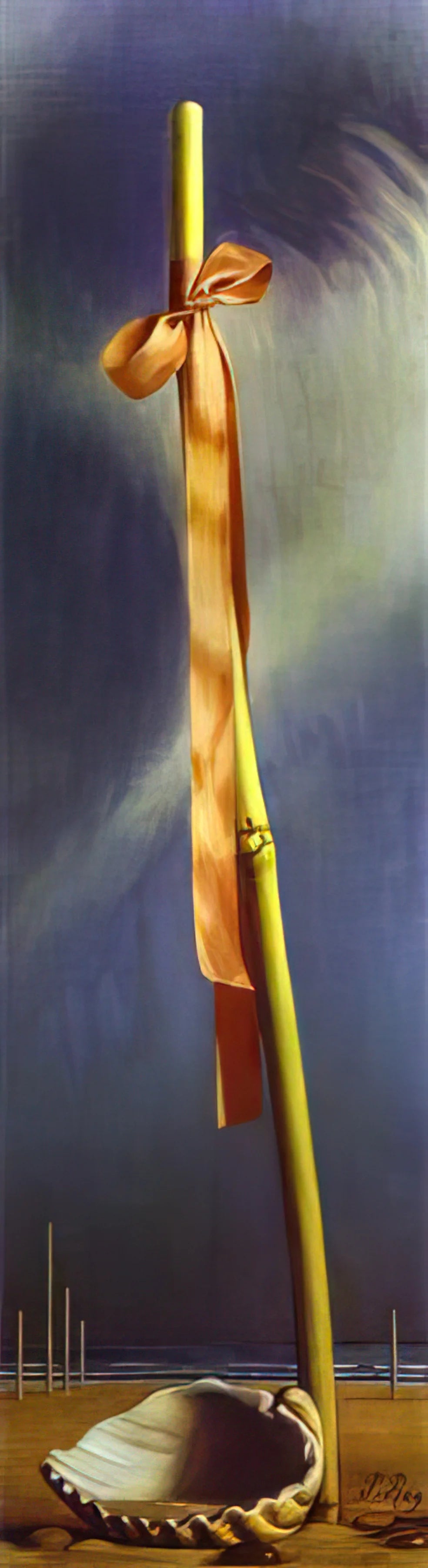 Most Valuable Dali Lithographs: A Collector's Guide to Rare Prints - PINK KNOT AND SHELL ON THE SEASHORE by Salvador Dali