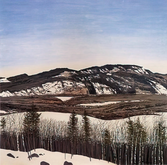 Neil Welliver: The American Painter Who Redefined Landscape Art - Hope to Megunticook - 1992 by Neil Welliver