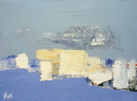 Nicolas de Staël Paintings: A Journey Through Abstraction and Color - Paysage méditerranéen - Art Informel by Nicolas de Stael