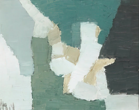 Nicolas de Staël Posters: Capturing the Abstract Master's Dynamic Energy - Composition - 1949 by Nicolas de Stael