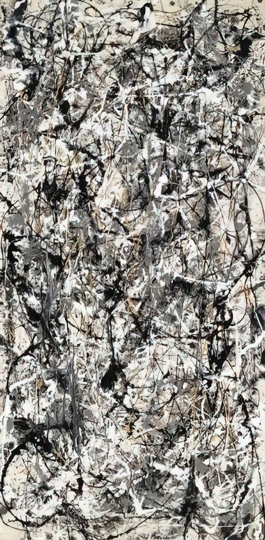 No. 32 by Jackson Pollock: Decoding the Abstract Expressionist Masterpiece - CATHEDRAL 1947 by Jackson Pollock