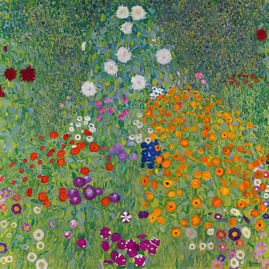 Oprah Winfrey's Gustav Klimt Painting: A Collector's Insight into Art, Value, and Cultural Significance - BLUMENGARTEN 1907 by Gustav Klimt