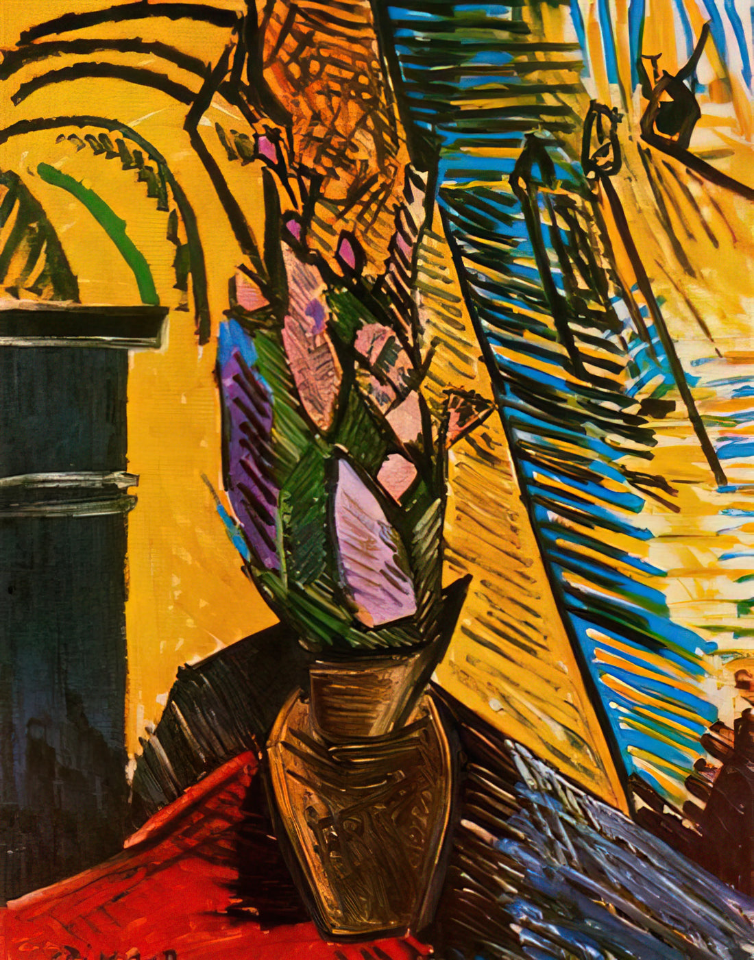 Pablo Picasso Prints Signed: A Collector's Guide to Authenticity and Value - Flowers on the table by Pablo Picasso