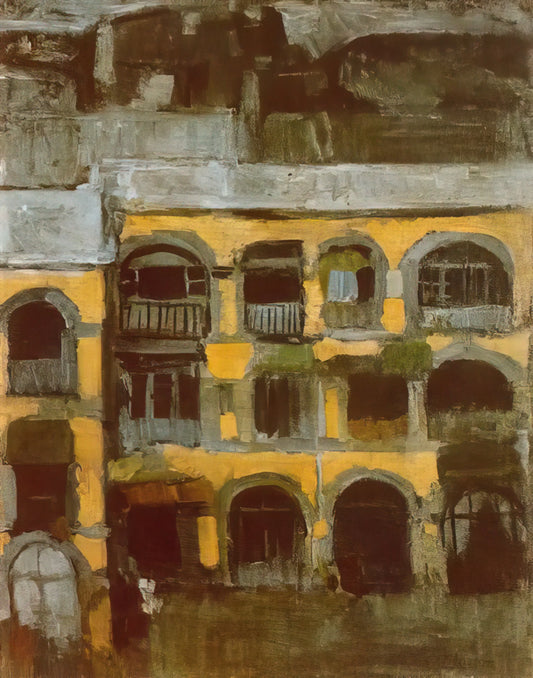 Pablo Picasso: The Revolutionary Genius Who Redefined Modern Art - A blue house by Pablo Picasso